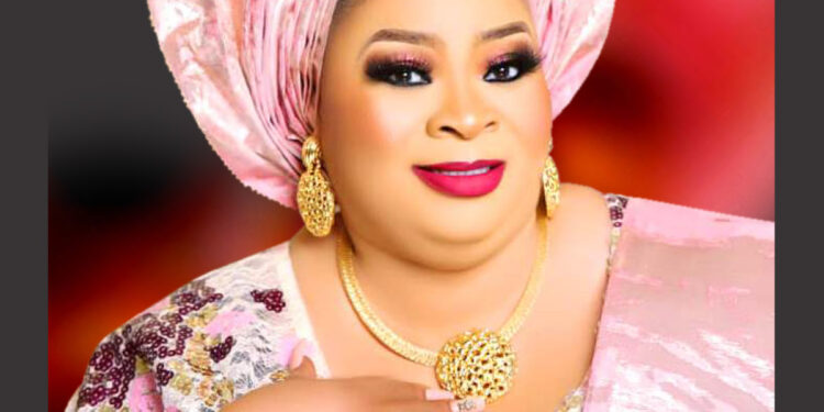 Yeye Mutiat Adesola Odeyeyiwa Steps To Fifth Floor In Grand Style