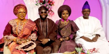 Dignitaries Shut Down Abeokuta In Honour of Yemi Kolapo As Her Daughter Weds