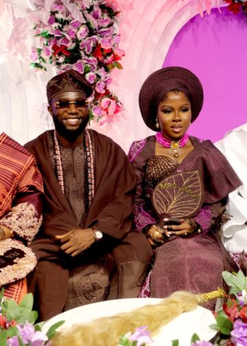Dignitaries Shut Down Abeokuta In Honour of Yemi Kolapo As Her Daughter Weds